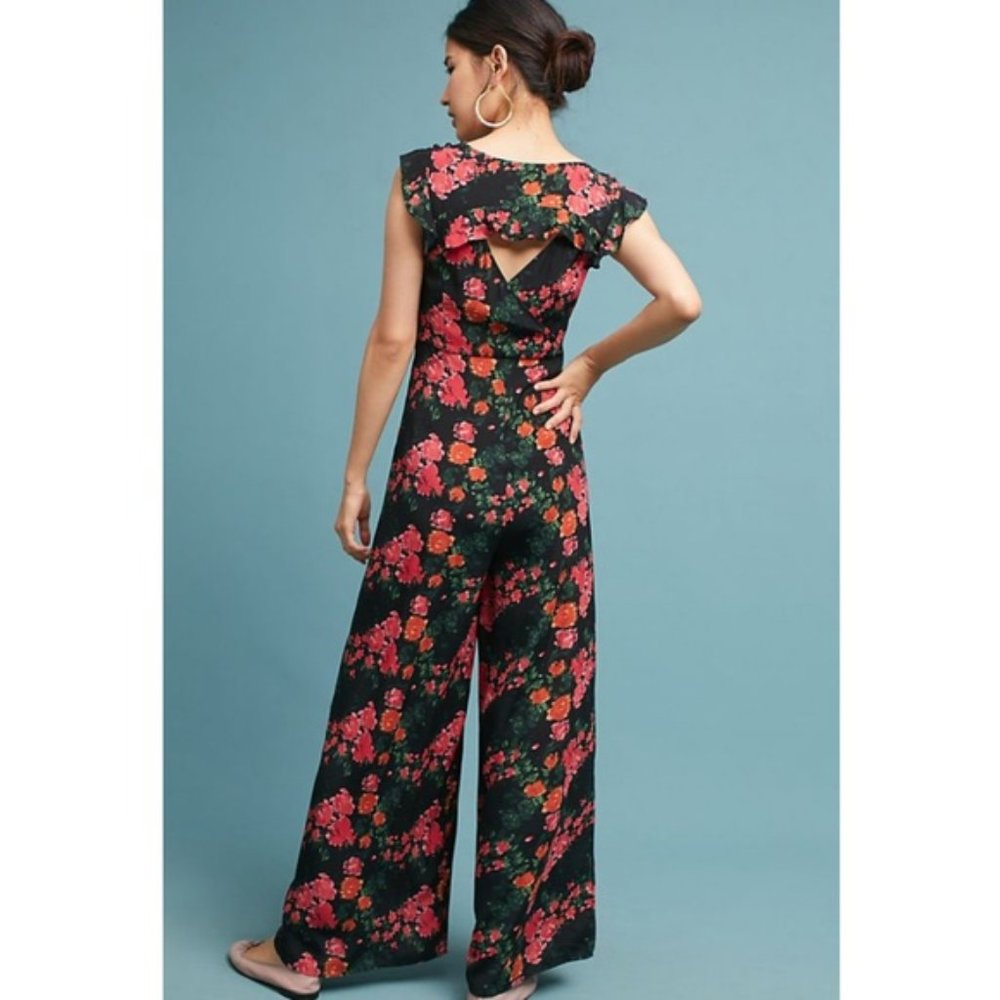 NWT ANTHROPOLOGIE Tracy Reese Laurette Jumpsuit - Picture 9 of 10